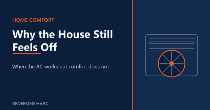 Why the House Feels off Even When the AC Is Working Why the House Feels off Even When the AC Is Working